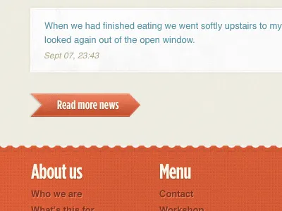 Footer arrow footer gotham patter subtle texture
