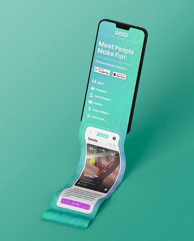 "DEED" app design aliuslt app deed graphic design ui