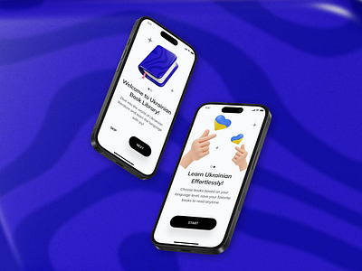 Mobile App Onboarding Visual UI design learning app learning platform mobile app onboarding onboarding design online education ui ukraine web design