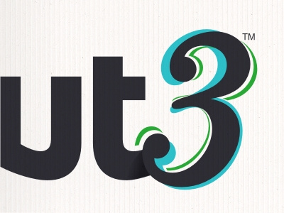 dut3 logo brand logo type