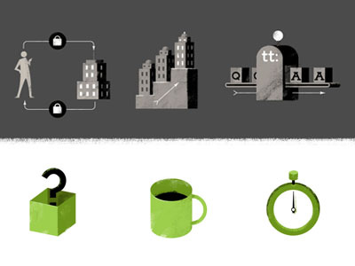 T04 app customer icon illustration iphone tech crunch web website