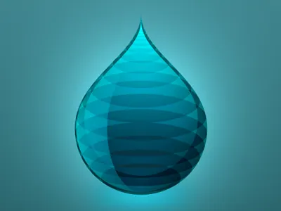 A drop app drop icon logo