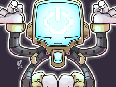 Bot022 - Connect robot stikalicious