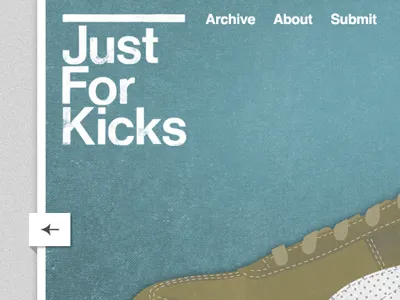 A Little Makeover just for kicks web design website