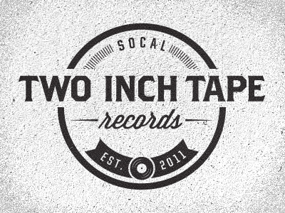 Two Inch Tape Logo 01.2 logo typography wip