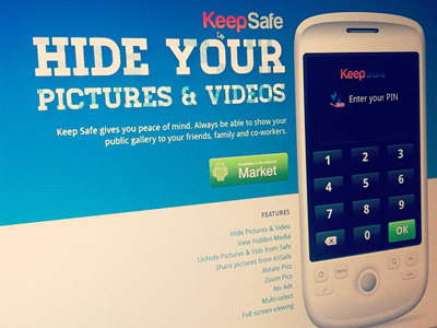 keepsafe android apps experimental landing