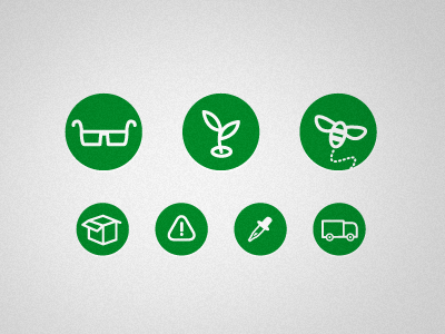 Agricultural company services icon web