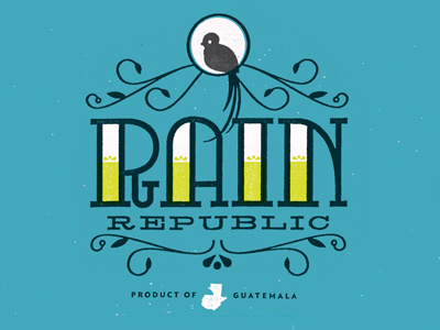 Rain Republic chocolate guatemala packaging