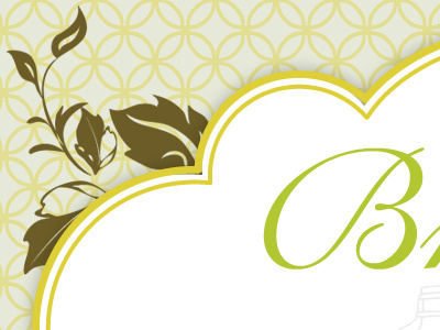 Market Labels baked goods farmers market leaf pattern