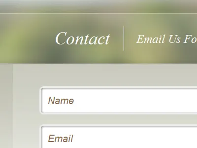 Contact Form blur blurry image contact form form text field website