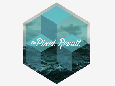 Pixel Revolt Logo dynamic logo logo pixel revolt script wisdom script