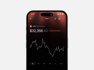 protocol3 / crypto details ai app application concept crypto crypto details cryptocurrency design ios ios app modern more product design red tranding ui ui design ux ux design web3