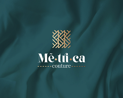 Metrica Couture brand identity branding graphic design logo project