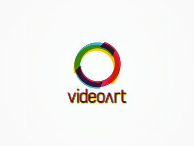 videoart, tv show, logo design 0 art artistic brand colorful creative design electronic music futurist letter mark monogram logo logo design logotype modern o show tv typographic typography video