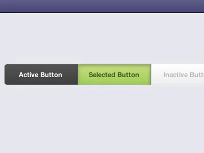 HTML/CSS Button States buttons css html navigation