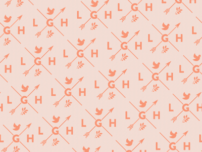 Lgh Branding Pattern branding clean crest identity lawyer logo design minimal