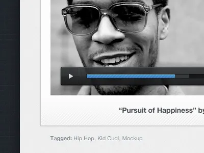 Kid Cudi music player