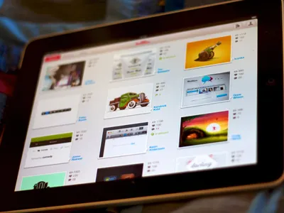 Balllin for iPad app dribbble ios ipad ui