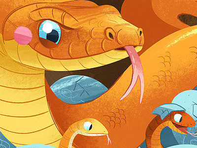 Snakes illustration snake