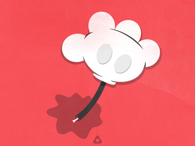 Fat Hand MMXI amputate disney hat hand illustration micahburger