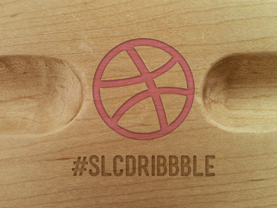 SLC Meet-up Tonight dribbble handmade meetup non digital salt lake slc slcdribbble woodwork
