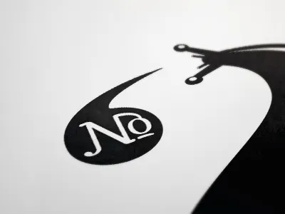 Number 2 2 black no number perspective slow slug snail two white