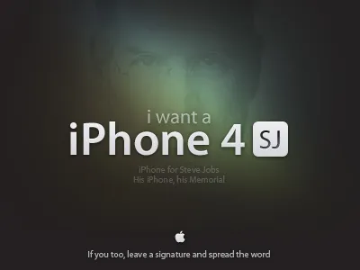 i want a iPhone 4SJ apple iphone jobs steve steve jobs