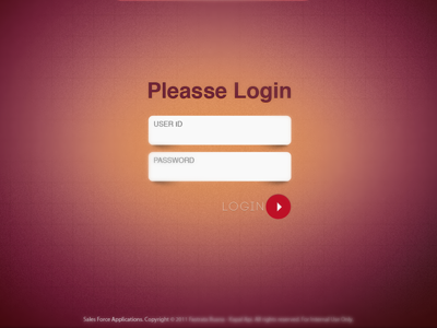 a lil Sneakpeak experience interface intranet login pixel web