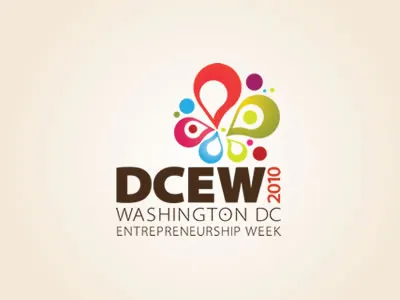 DC Entrepreneurship Week illustration logo shapes