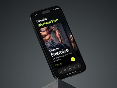 Fitness App Design aifitness aiintegration appdesign cleandesign dailyfitness darkmodeui darktheme fitnessapp lifestyleapp mobileappdesign uiuxdesign userexperience wellnessjourney workoutgoals