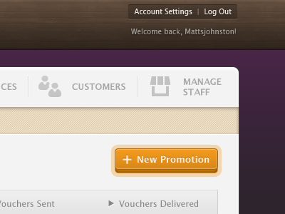 Admin Interface admin button ui wood