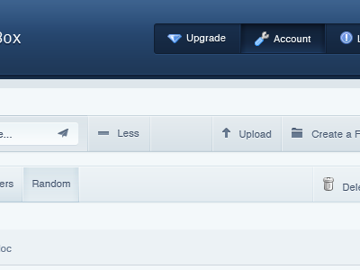 DropBox Dashboard WIP4 dashboard dropbox gui