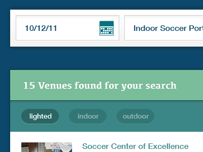 Search Results date filter search search filters search results soccer sports