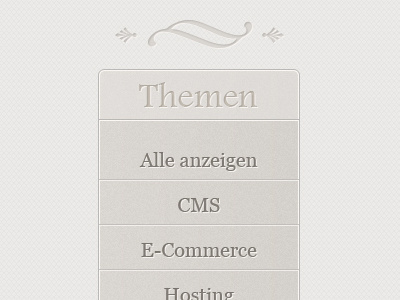 Categories beige texture typography