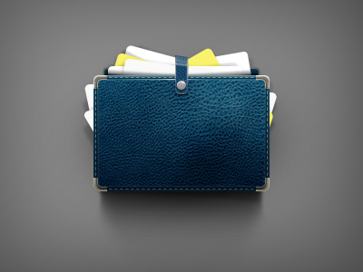 Briefcase 2 WIP app bag briefcase icon ipad leather shadows suitcase ui