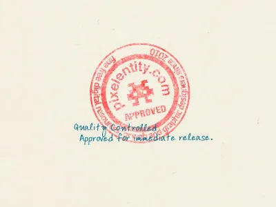 Rubber Stamp Seal of Approval psd stamp