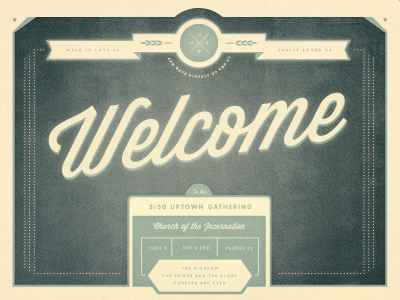 Welcome Screen