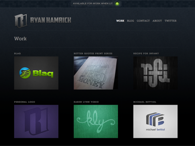 Hamrick Can blog finally personal portfolio responsive