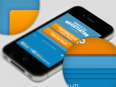 iPhone app redesign app apple application car clean design find gui hotel interface ipad iphone smooth travel ui ux