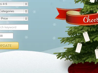 Snowy blackjack christmas muli ribbon snow