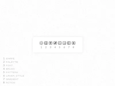 Mini Content Types icons mini small