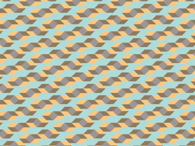 my favourite colour is teal pattern tessellation