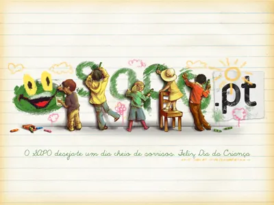 Sapo Kids illustration kids logo sapo