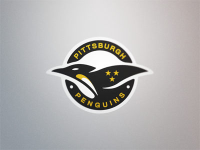 Pittsburgh Penguins Logo Concept concept hockey ice logo penguins pittsburgh sports