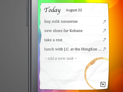 Widget for do-it-tomorrow android do it tomorrow widget