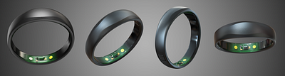 Smart Ring 3d animation graphic design