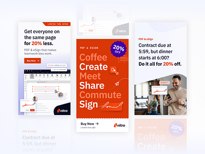 Nitro: Powering Productivity for Less campaign social media strategy