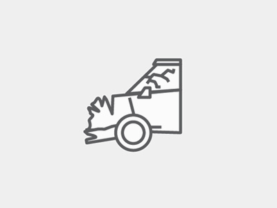 Crashy auto car crack icon illustration line wheel