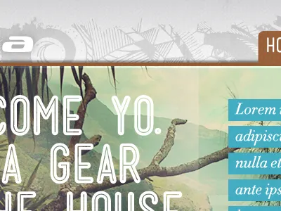 islandtheme didot mensch navigation sketch