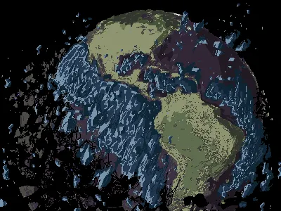 welcome to earf pixel art spacemars